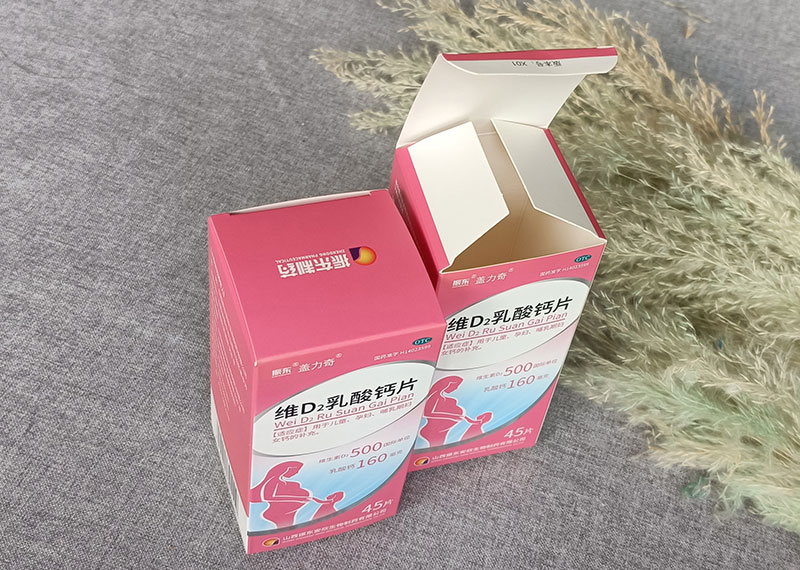 蓋力奇-鈣片包裝盒